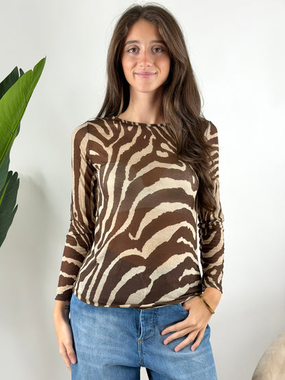 DEVA COUTURE PARIS - CASHMIERINA ZEBRA