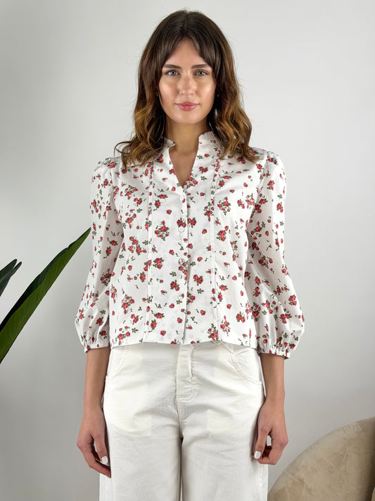 TENSIONE IN - CAMICIA FIORI