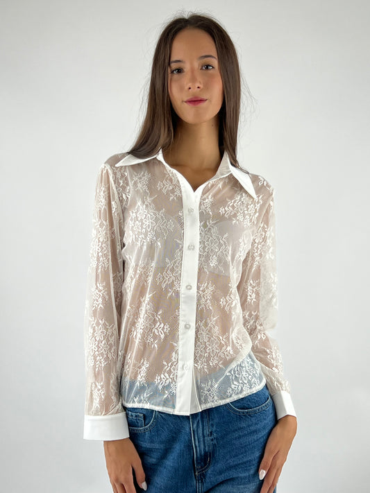 SUSY MIX - CAMICIA IN PIZZO