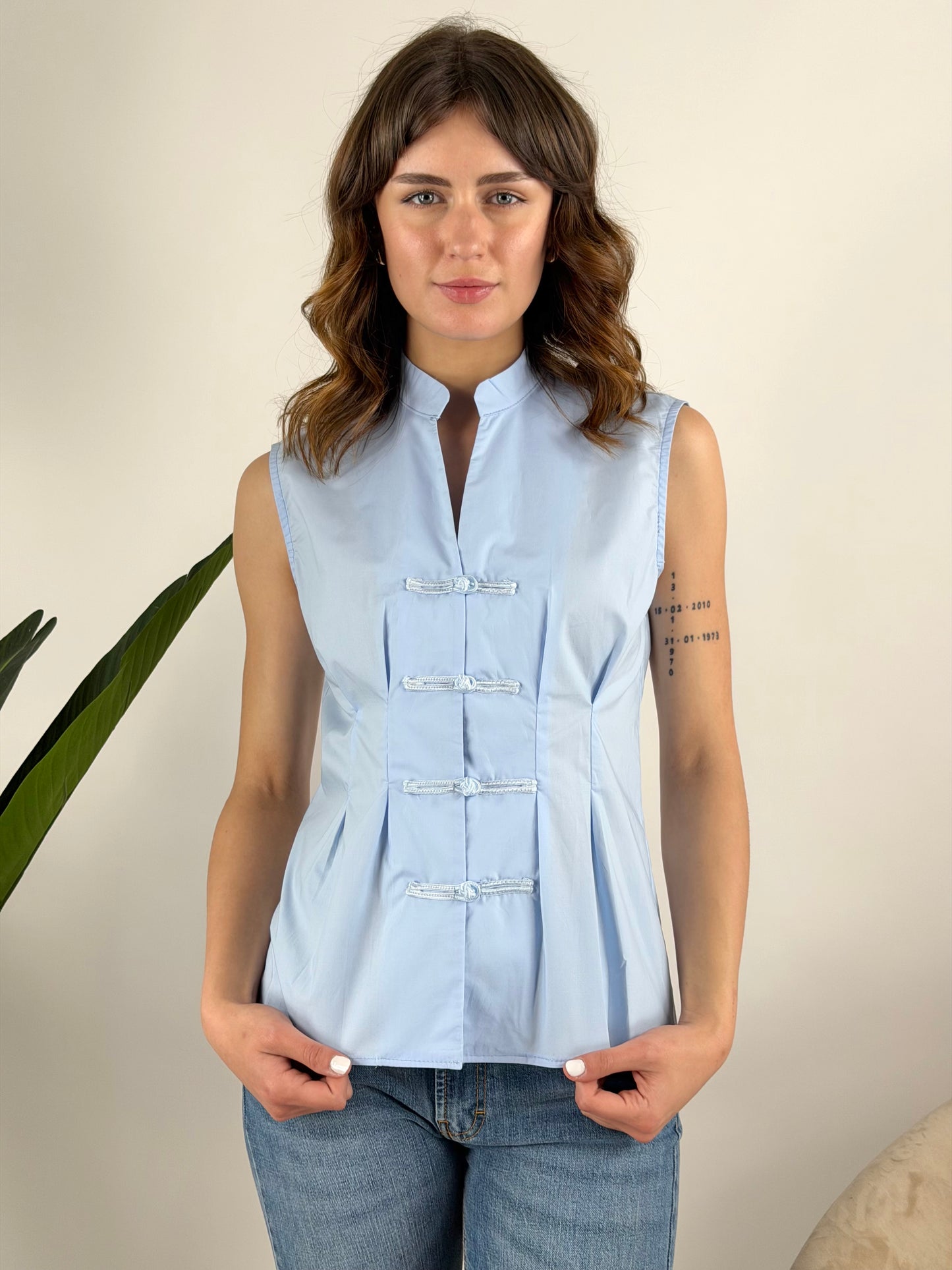 SUSY MIX - CAMICIA SMANICATA