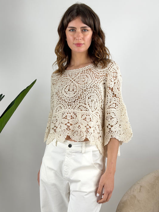 SUSY MIX - MAGLIA BARCA CROCHET