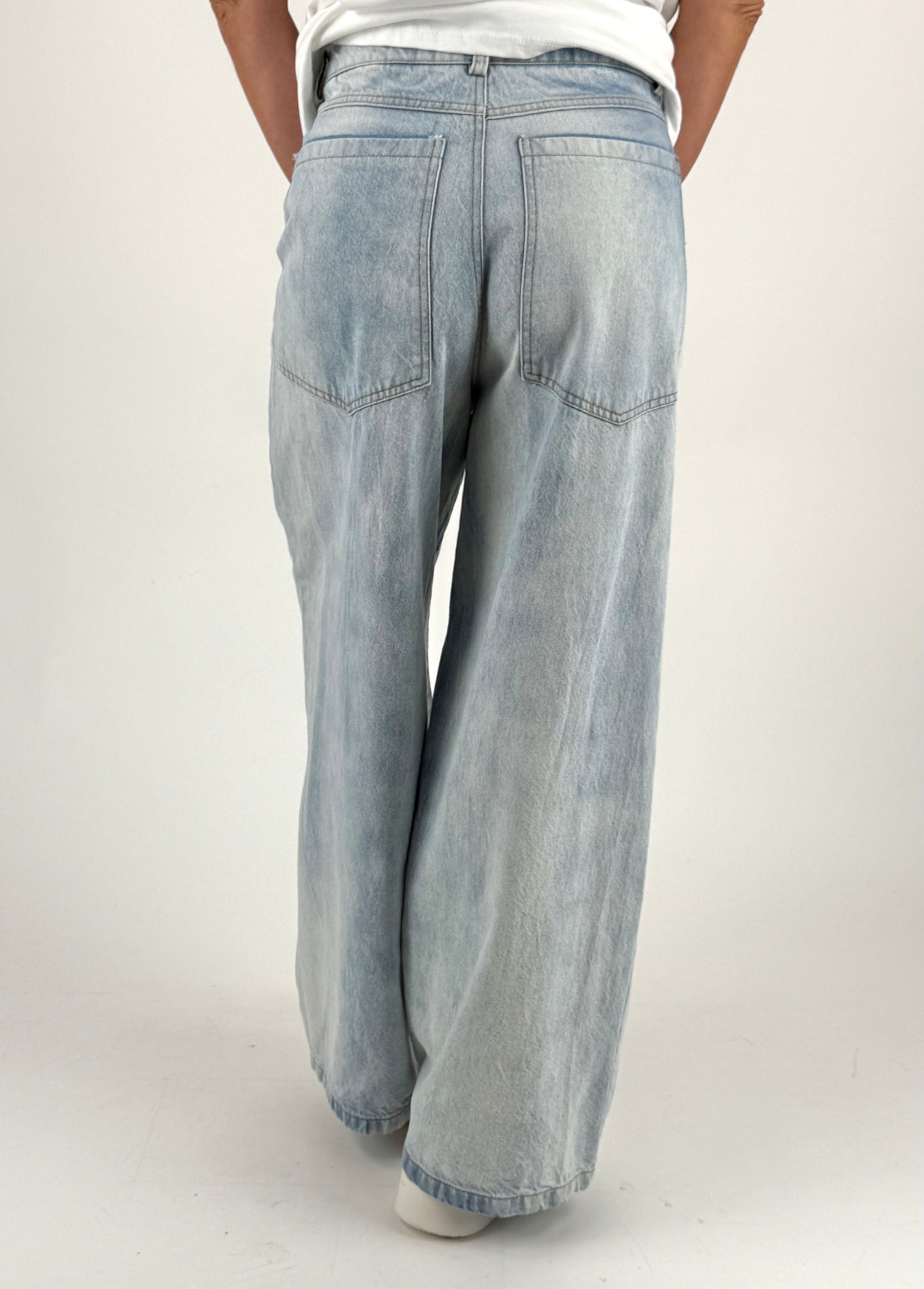 TENSIONE IN - JEANS MALTINTO BANDANA