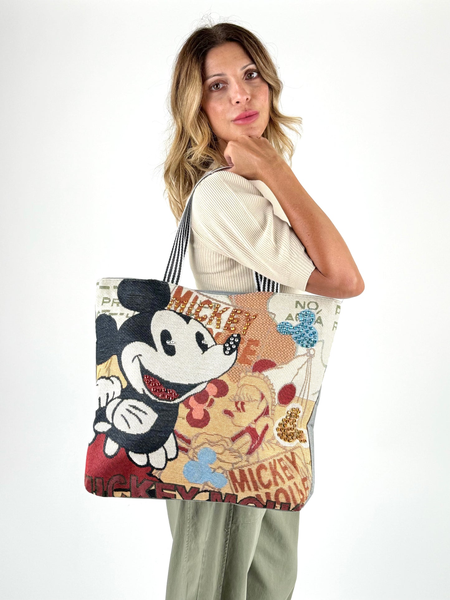 MOTEL - BORSA CANVAS TOPOLINO