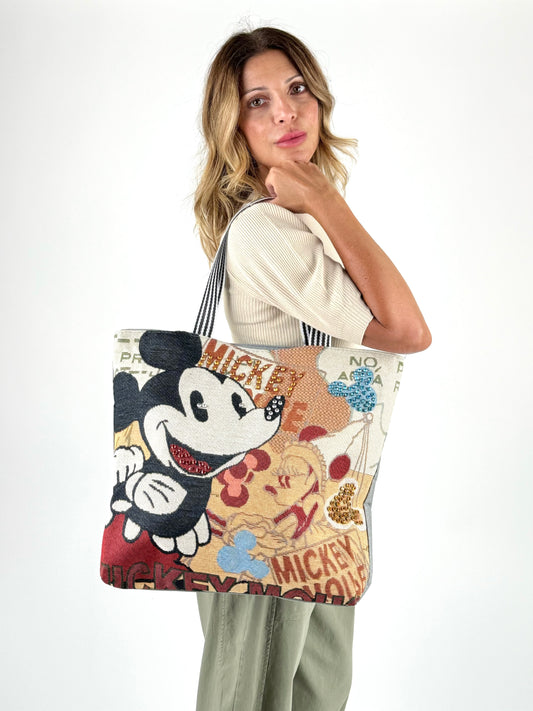 MOTEL - BORSA CANVAS TOPOLINO