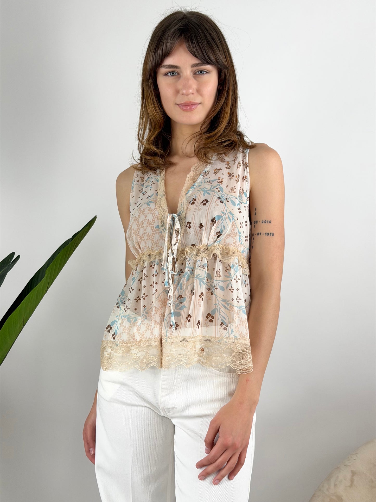 SUSY MIX - CAMICIA PIZZO LACCIO FANTASIA