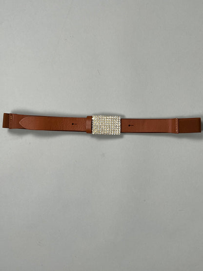 DEVA - CINTURA IN PELLE CON ELASTICO