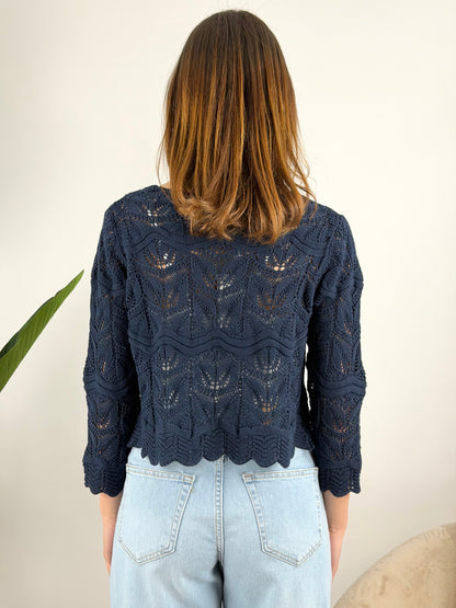 SUSY MIX - CARDIGAN CORTO BOTTONCINI