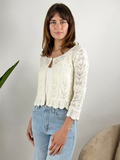 SUSY MIX - CARDIGAN CORTO BOTTONCINI