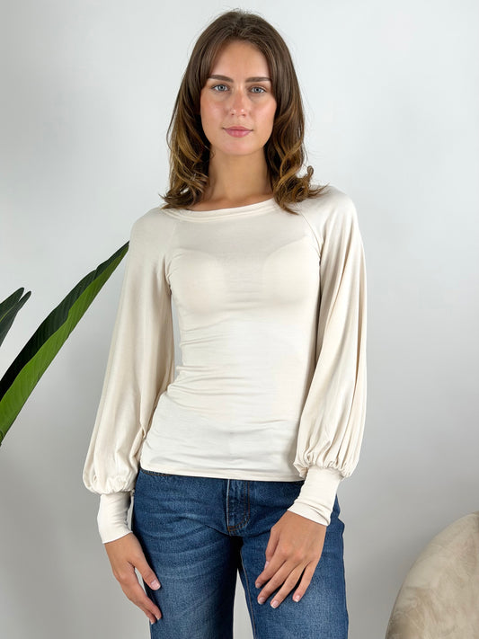 SUSY MIX - MAGLIA MANICA CARAMELLA