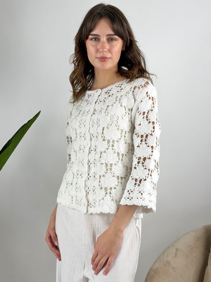 DEVA - CARDIGAN COREANA CROCHET