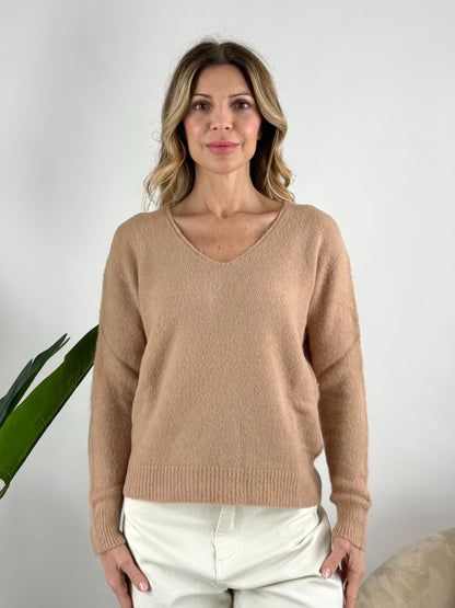 KONTATTO - MAGLIA SOFT YARN SCOLLO V