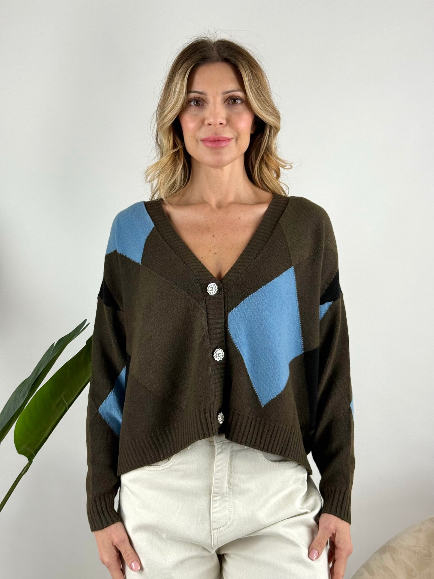 SUSY MIX - CARDIGAN ROMBI