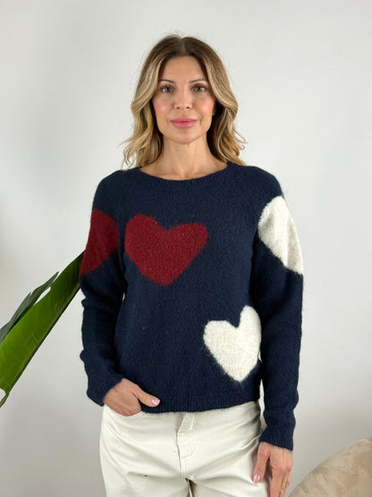 SUSY MIX - MAGLIA CUORI