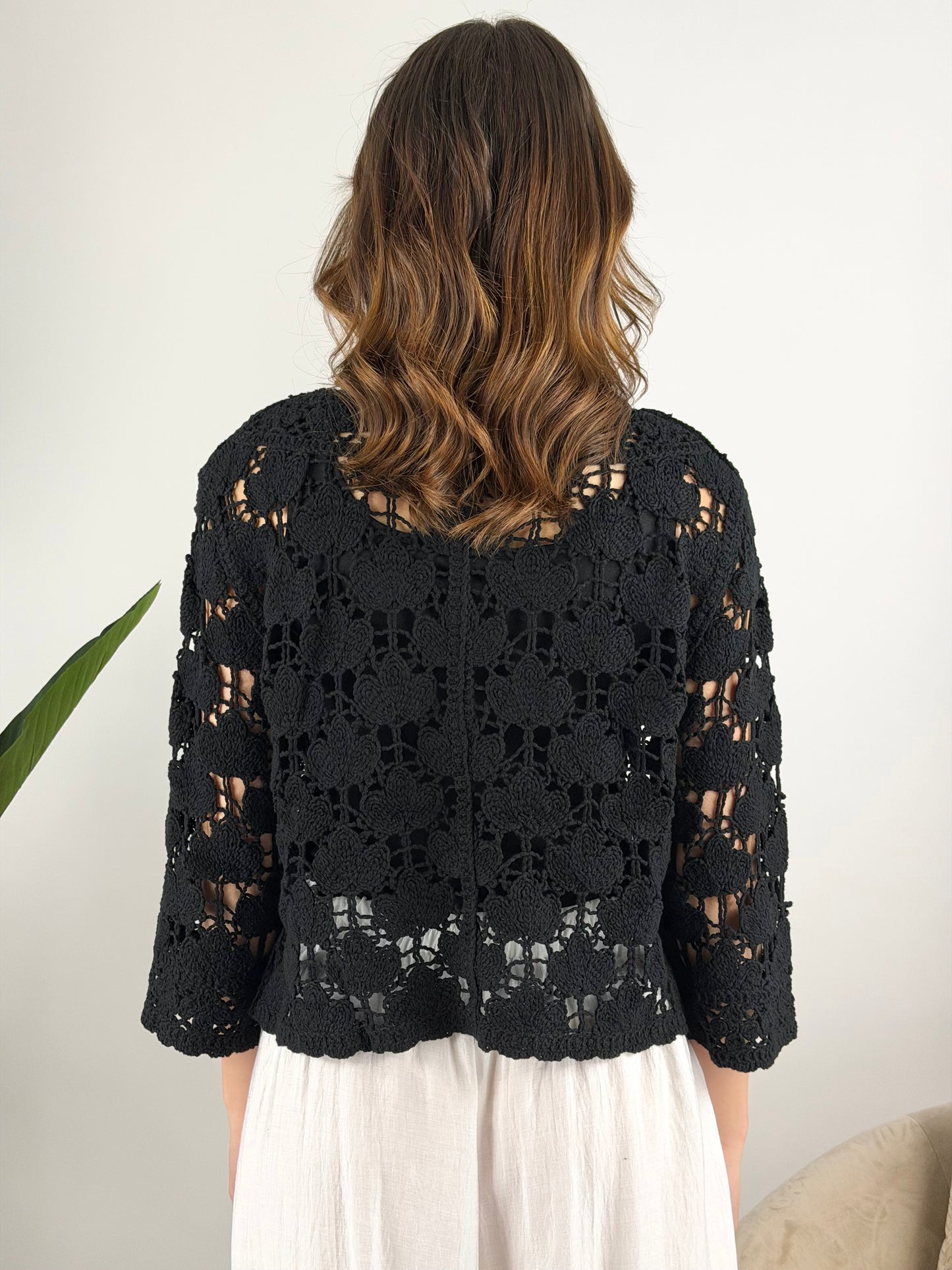 DEVA - CARDIGAN COREANA CROCHET