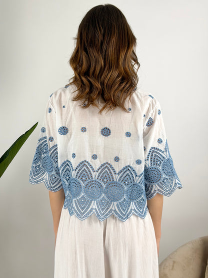 DEVA - CAMICIA RICAMI
