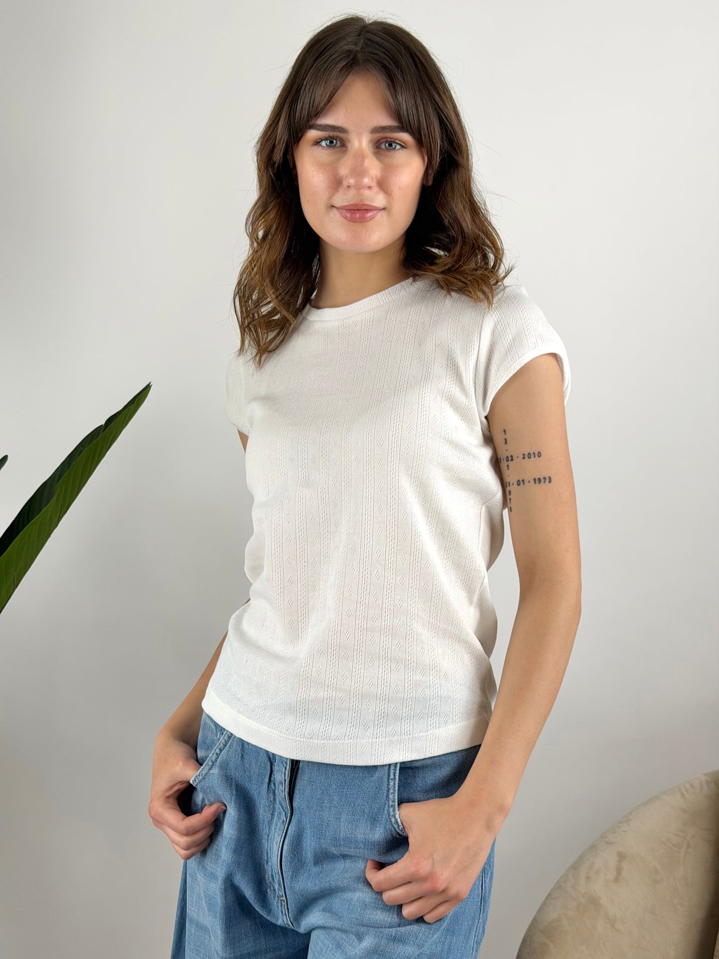 TENSIONE IN - T-SHIRT POINTELLE
