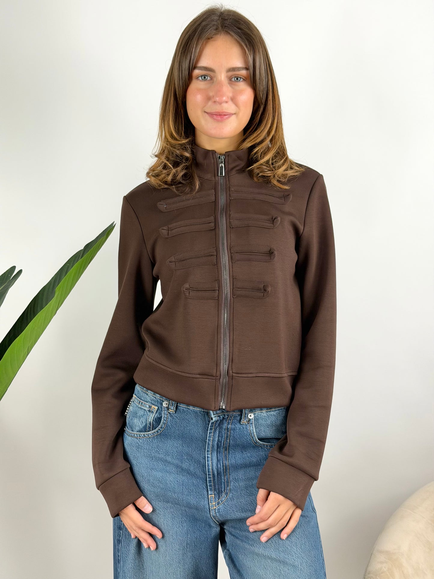DEVA - GIACCA ALAMARI ZIP