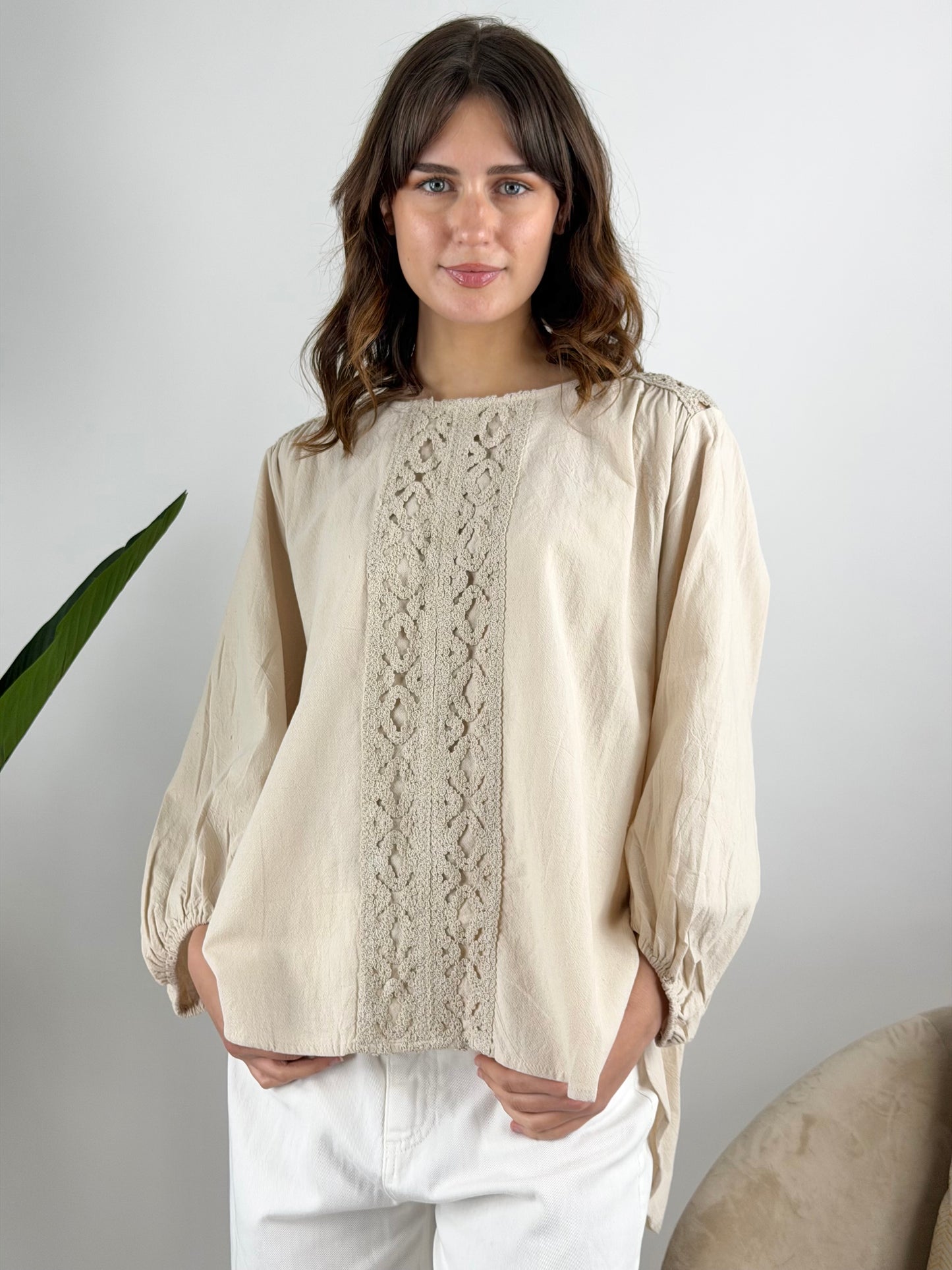DEVA - CAMICIA CROCHET