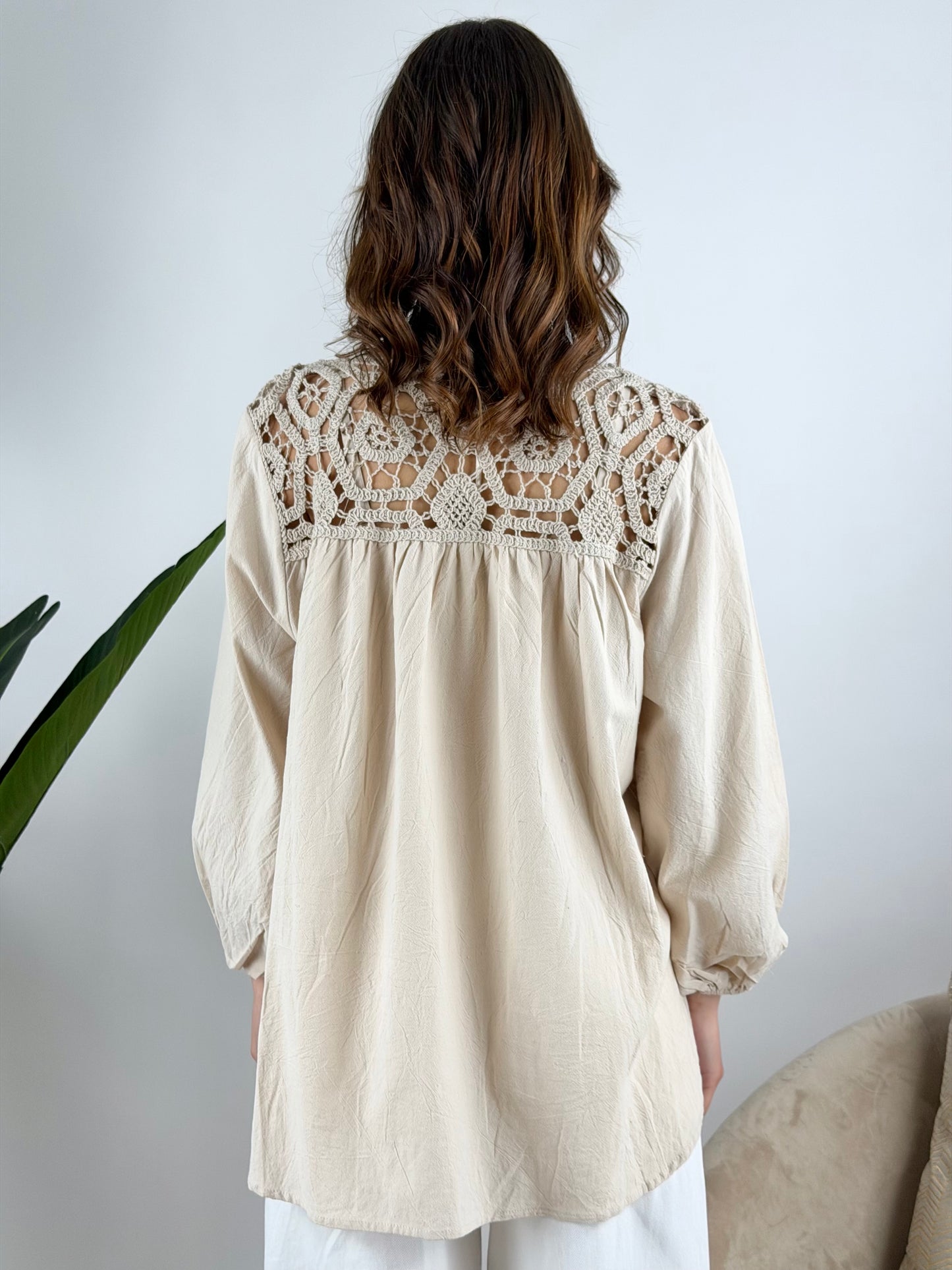 DEVA - CAMICIA CROCHET
