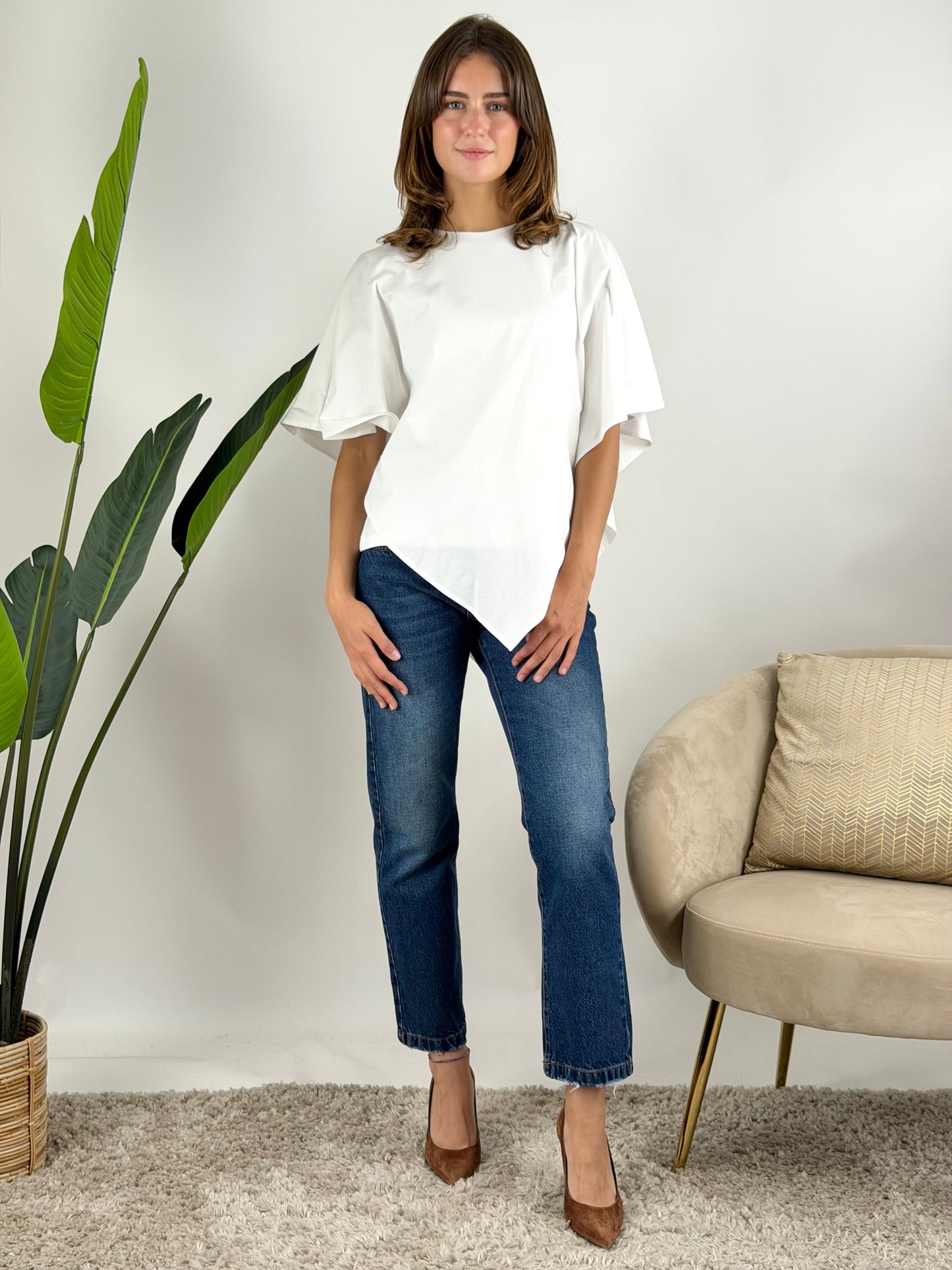 HAVEONE - T-SHIRT PONCHO