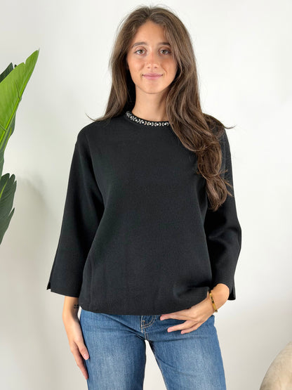 DEVA COUTURE PARIS - GIROCOLLO STRASS