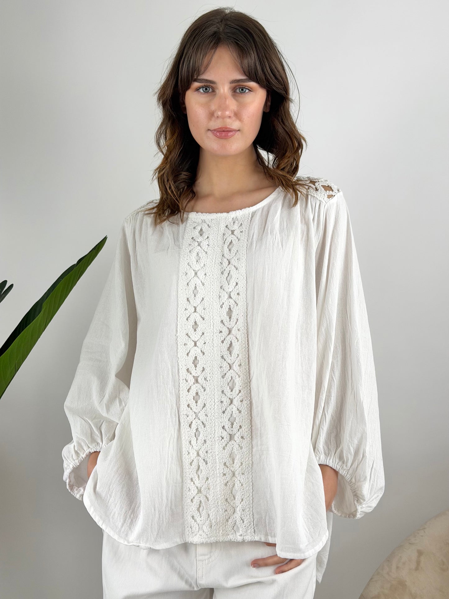 DEVA - CAMICIA CROCHET