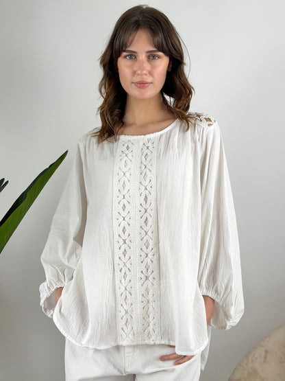 DEVA - CAMICIA CROCHET