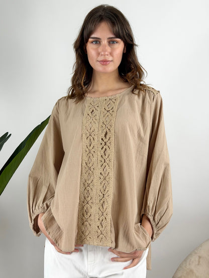 DEVA - CAMICIA CROCHET
