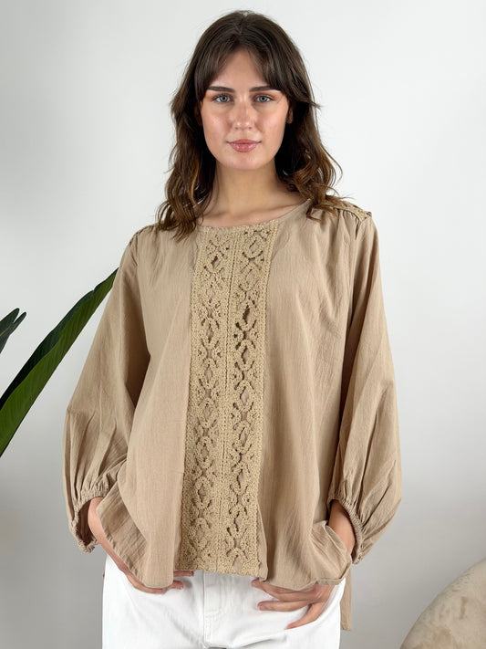 DEVA - CAMICIA CROCHET