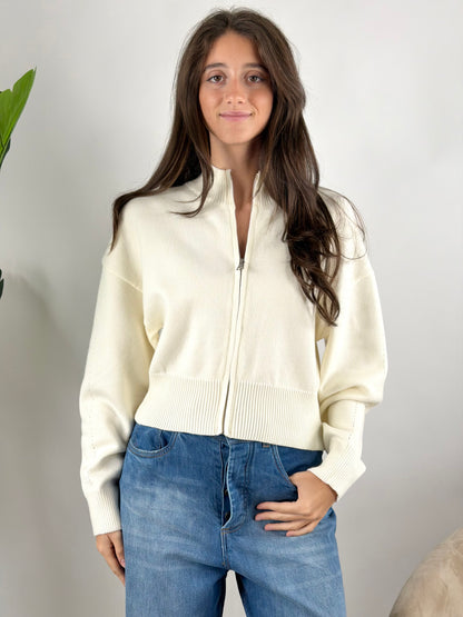 DEVA COUTURE PARIS - LUPETTO ZIP CORTO
