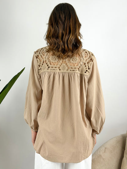 DEVA - CAMICIA CROCHET