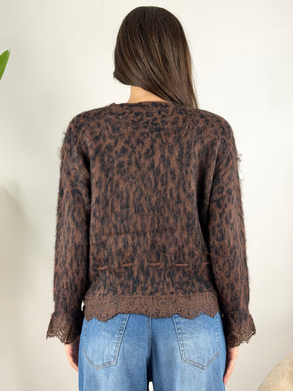 DEVA COUTURE PARIS - COREANA ANIMALIER PIZZO