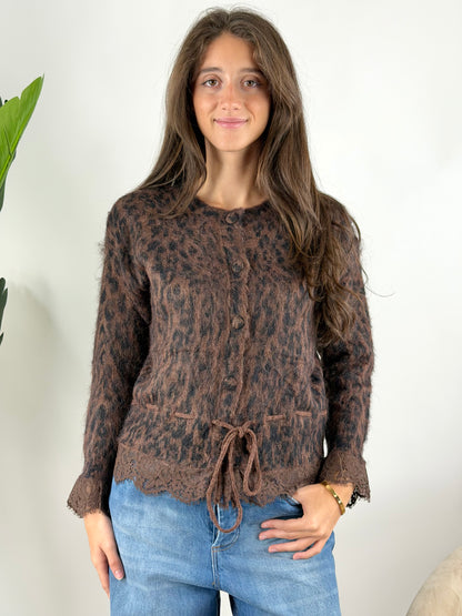 DEVA COUTURE PARIS - COREANA ANIMALIER PIZZO