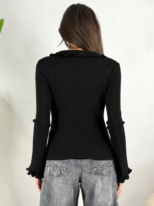 HAVEONE - MAGLIA SCOLLO V ROUCHES